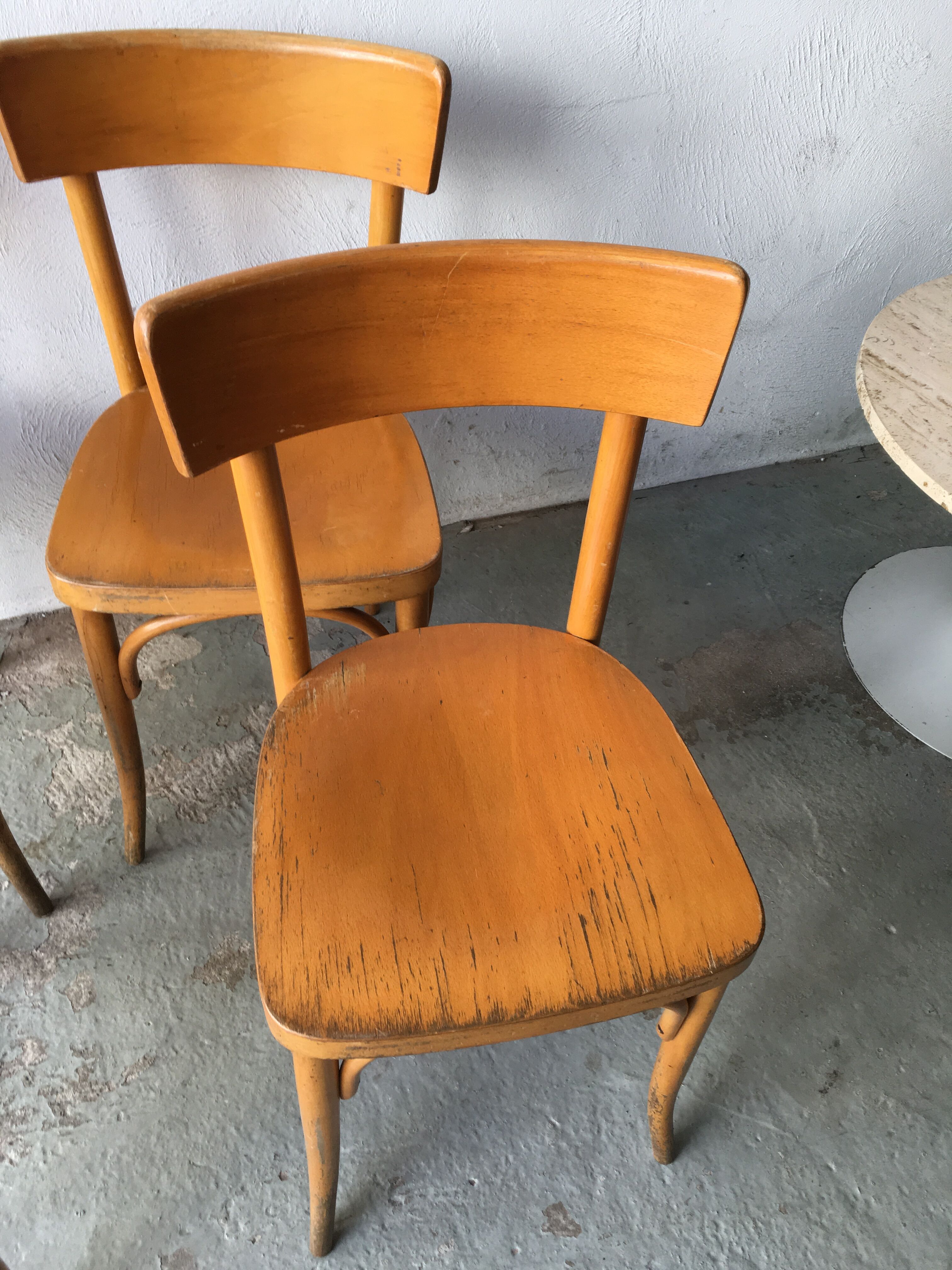 Ensemble de 4 chaises Thonet