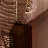 MK11213 Three-seater rosewood sofa