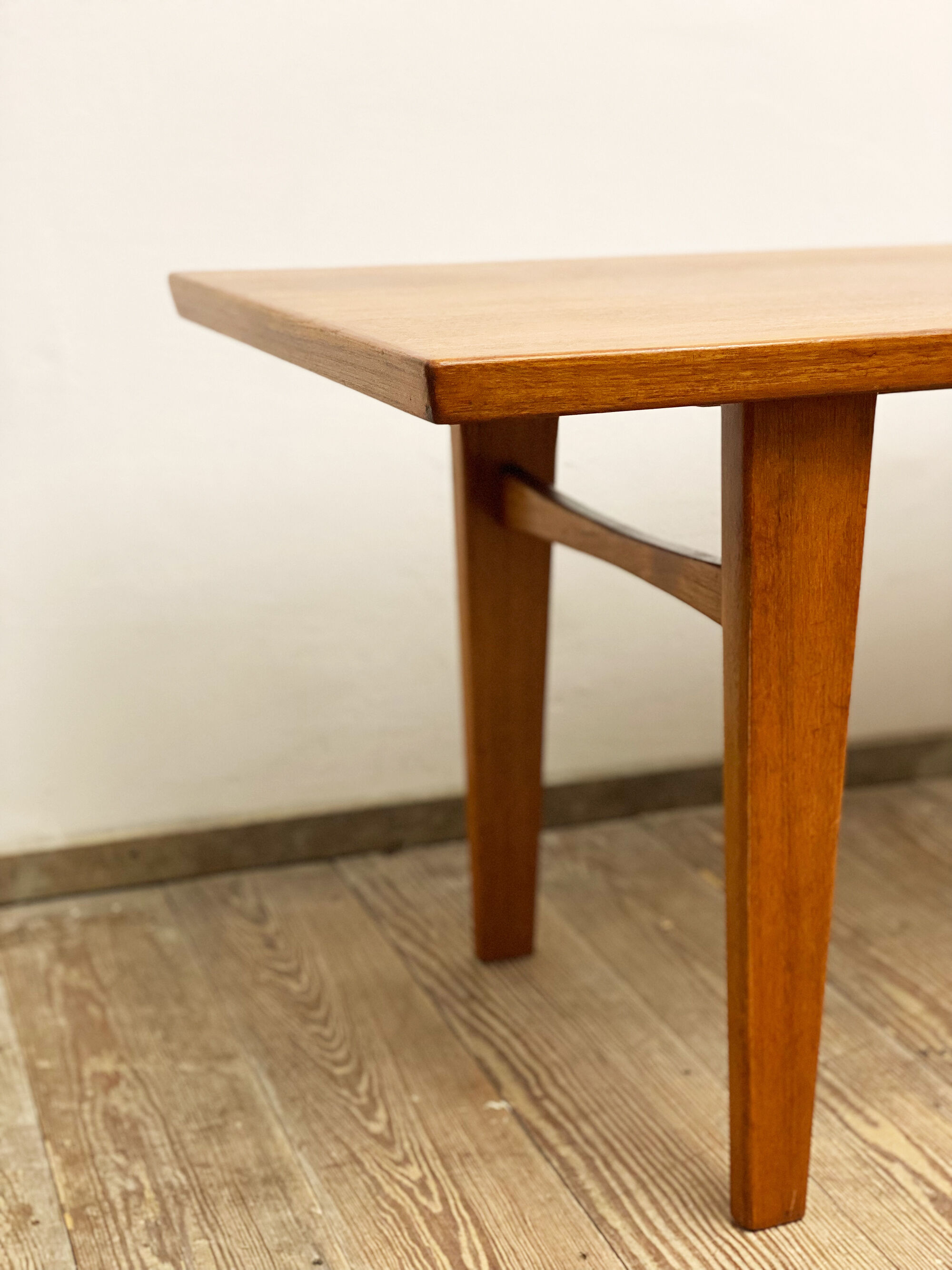 Mid Century Teak Coffee Table, Sofa Table, 1950s, 1960s