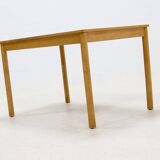 Vintage birch and linoleum dining table 1960
