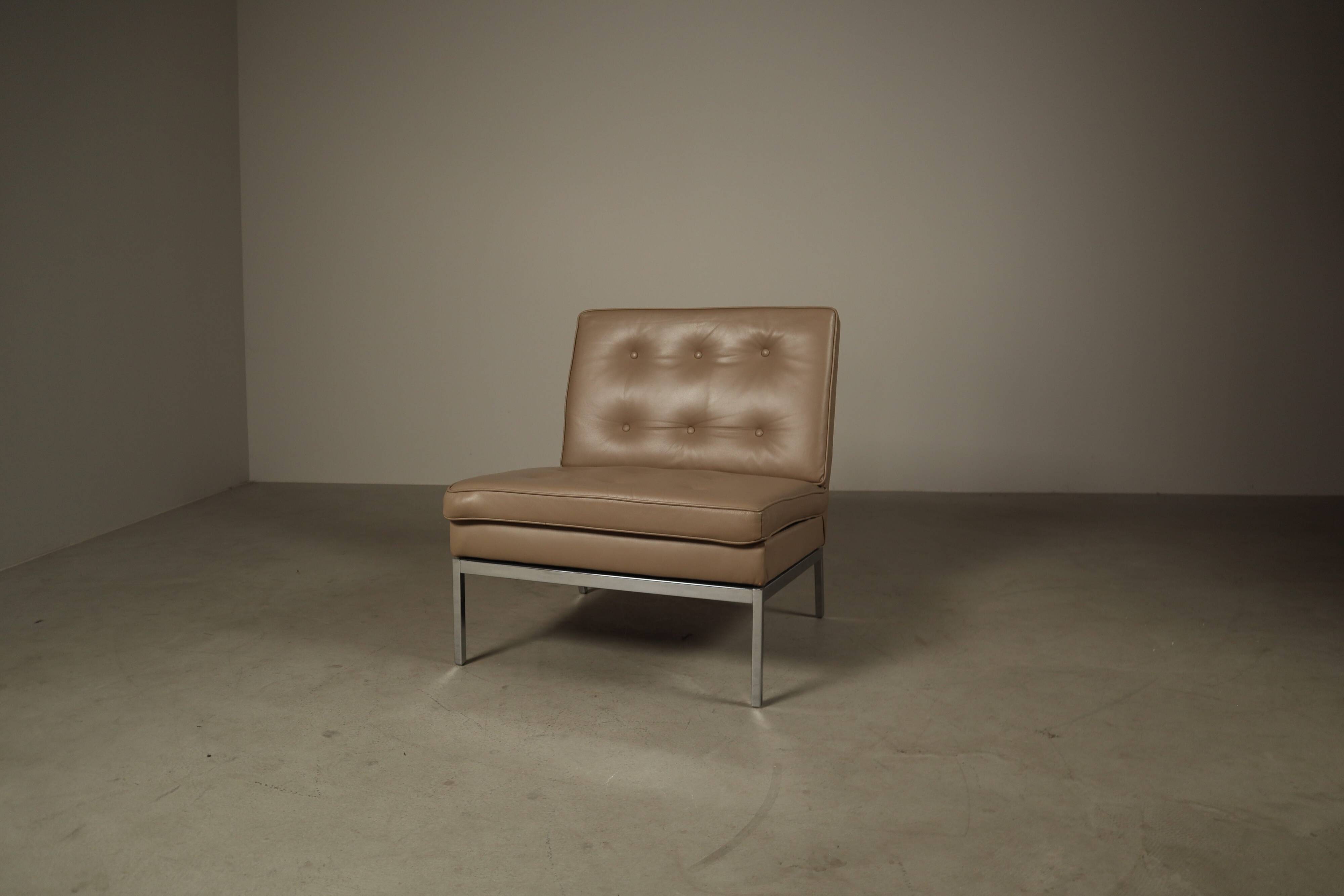 Fauteuil lounge Florence Knoll