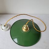 Enamelled sheet metal suspension