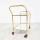 Brass drinks  trolley, 1960s