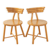 Chaises de salle à manger postmodernes Eka Wohnmöbel (lot de 2)