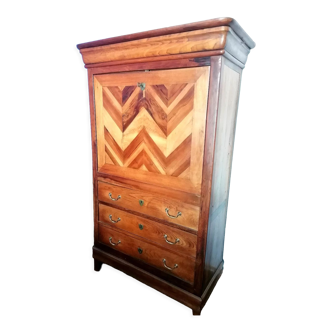 19th century elm secretary