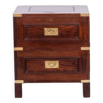 Commode de marine en acajou, années 1950