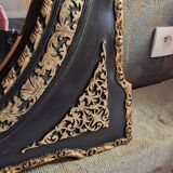 Pair of Napoleon III mirrors 74 x 64