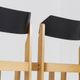 Vintage stackable mid century dining chairs set of 5