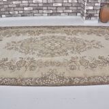 Vintage Wool Oushak Turkish Rug sku 2200