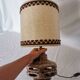 Openwork ceramic lamp, Stein Keramik, Germany, space age, 1960.