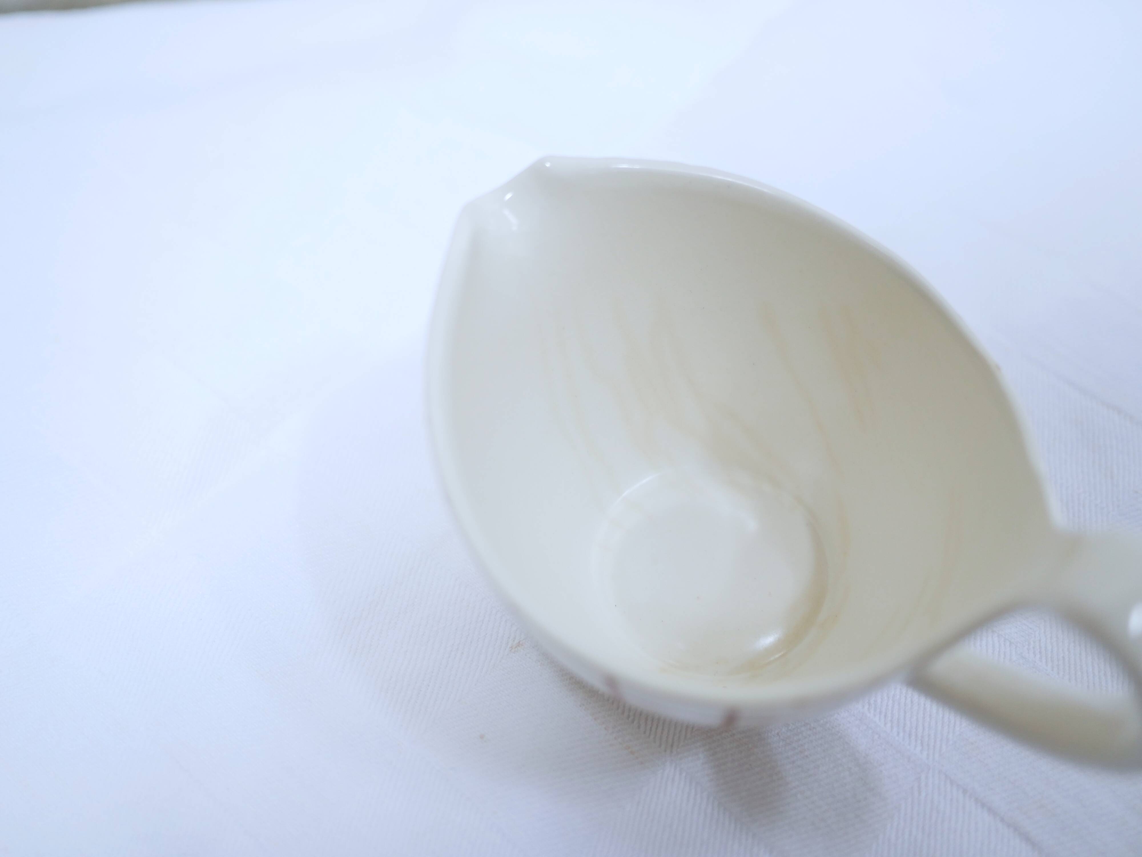 Saucière vintage ceramic pot by the Longchamp manufacture, France