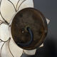 Applique murale fleur de lotus en nacre, Italie 1970
