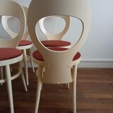 4 Chairs Baumann model Seagull