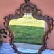 Large Louis XV wall mirror, carved wood, rocaille – 19th century
