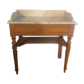 Marble dressing table and drawer