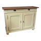 Chic country-style buffet with 2 doors
