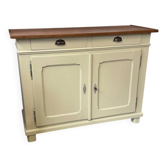 Chic country-style buffet with 2 doors