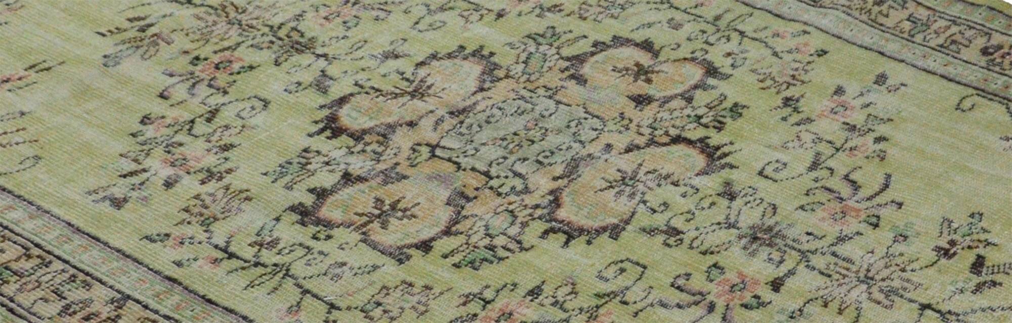 One-of-a-kind turkish handwoven vintage rug - rustic vintage charm, 291x 170 cm