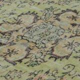 One-of-a-kind turkish handwoven vintage rug - rustic vintage charm, 291x 170 cm