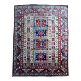 Handmade Pakistani Kazak rug 235x184cm