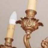 Louis xv bronze chandelier