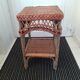 Rattan pedestal