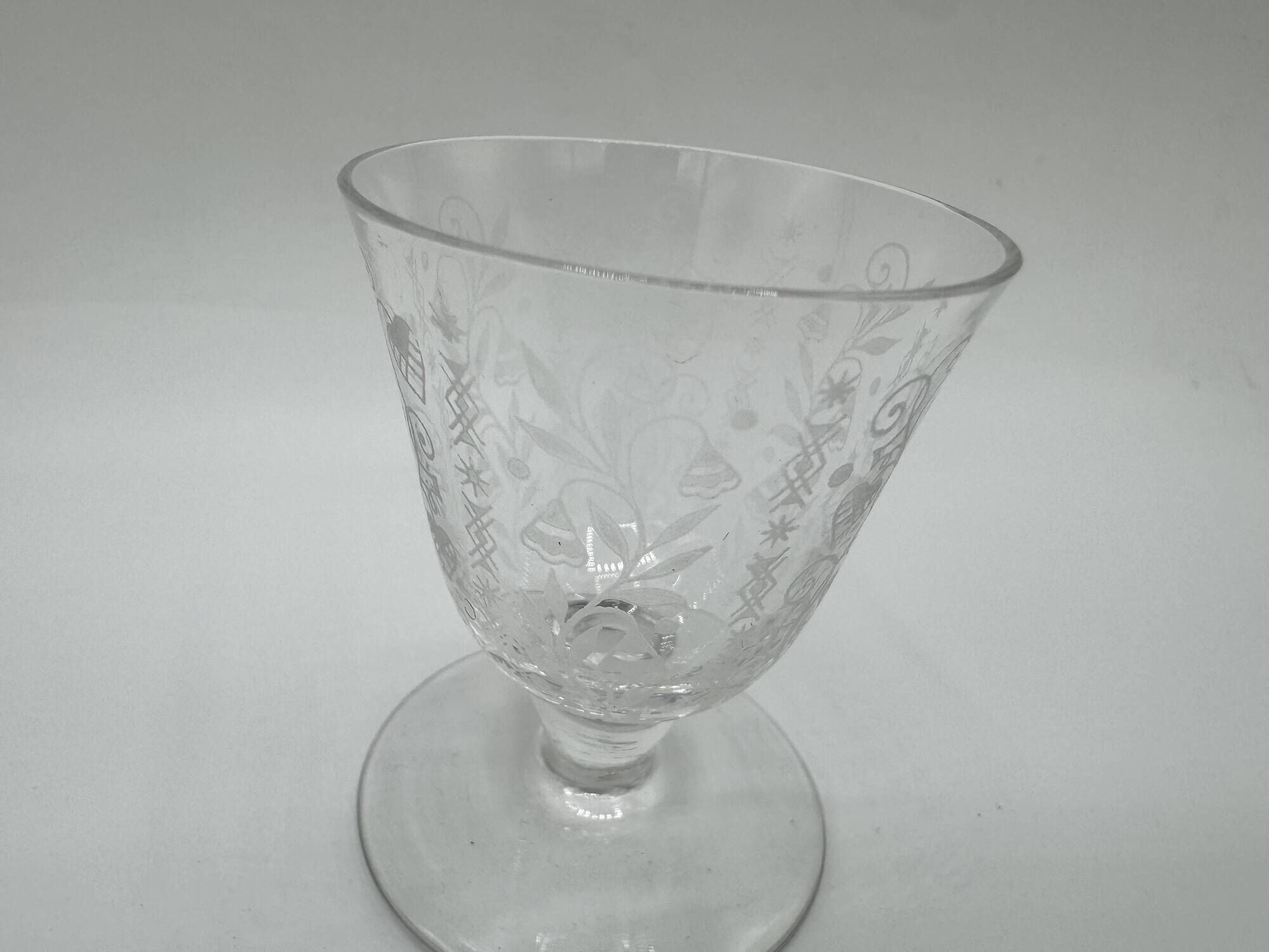 Set of 10 Crystal Liqueur Glasses from Baccarat – Argentina Model, 1940