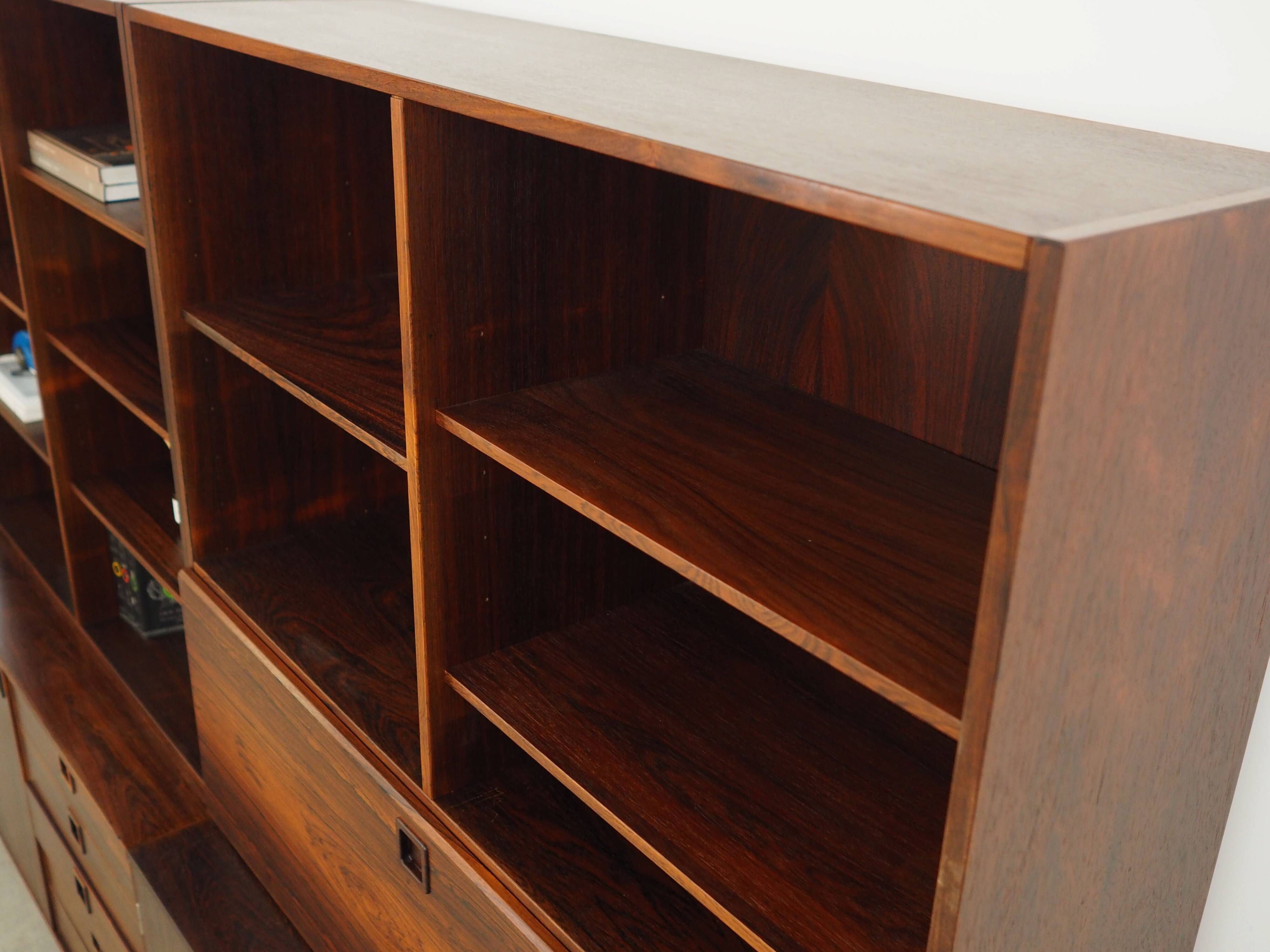 Set of rosewood bookcases, Danish design, 1970s, designer: Peter Løvig Niel