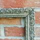 Old wooden and plaster frame