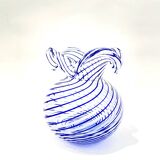 Vase en verre filigrané, Murano