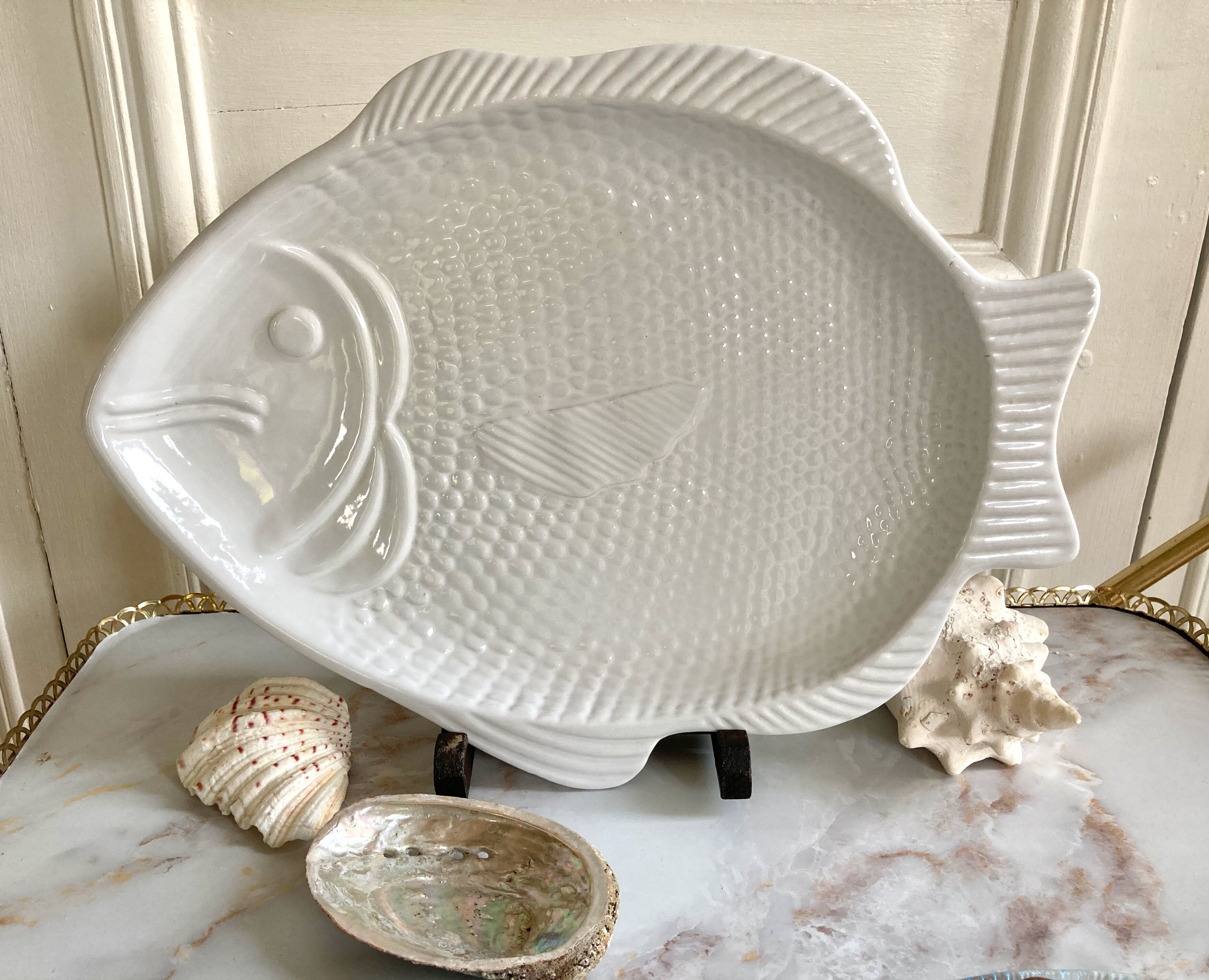 Vintage fish dish