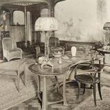 Art Nouveau illustration frames, 1910