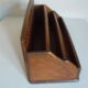Letter mail holder in carving wood