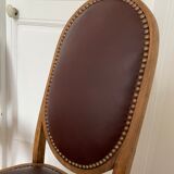 Set of 2 antique Baumann bistro chairs