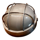 Hublot industrial wall light 1970