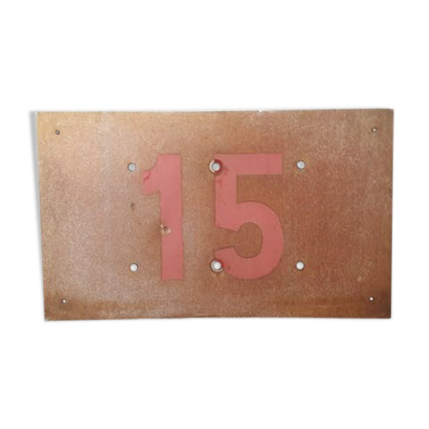 Plaque industrielle 15