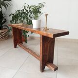 Wooden bench, 70s-80s