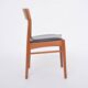 Single Danish Midcentury Modern Teak Chair