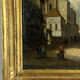 Tableau huile sur panneau du début 19ème