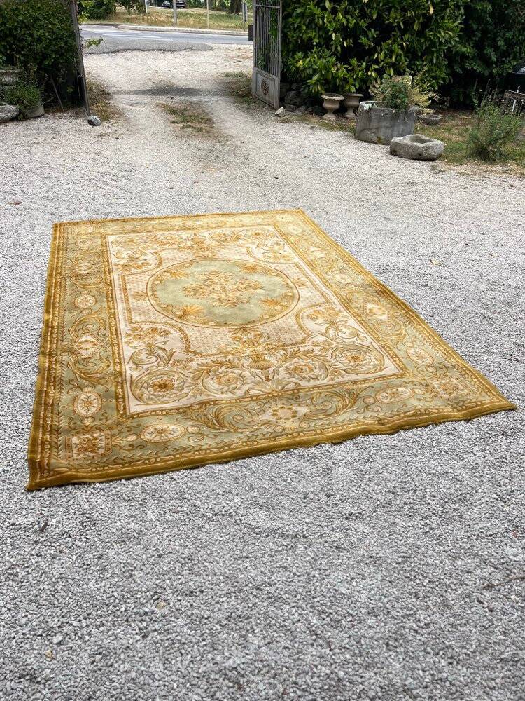 Très grand tapis pesan ancien