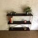 Vintage foot shelf