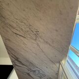 Carrara marble table