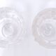 Pair of Lalique vases - dampierre model - satin molded crystal - period: 20th century