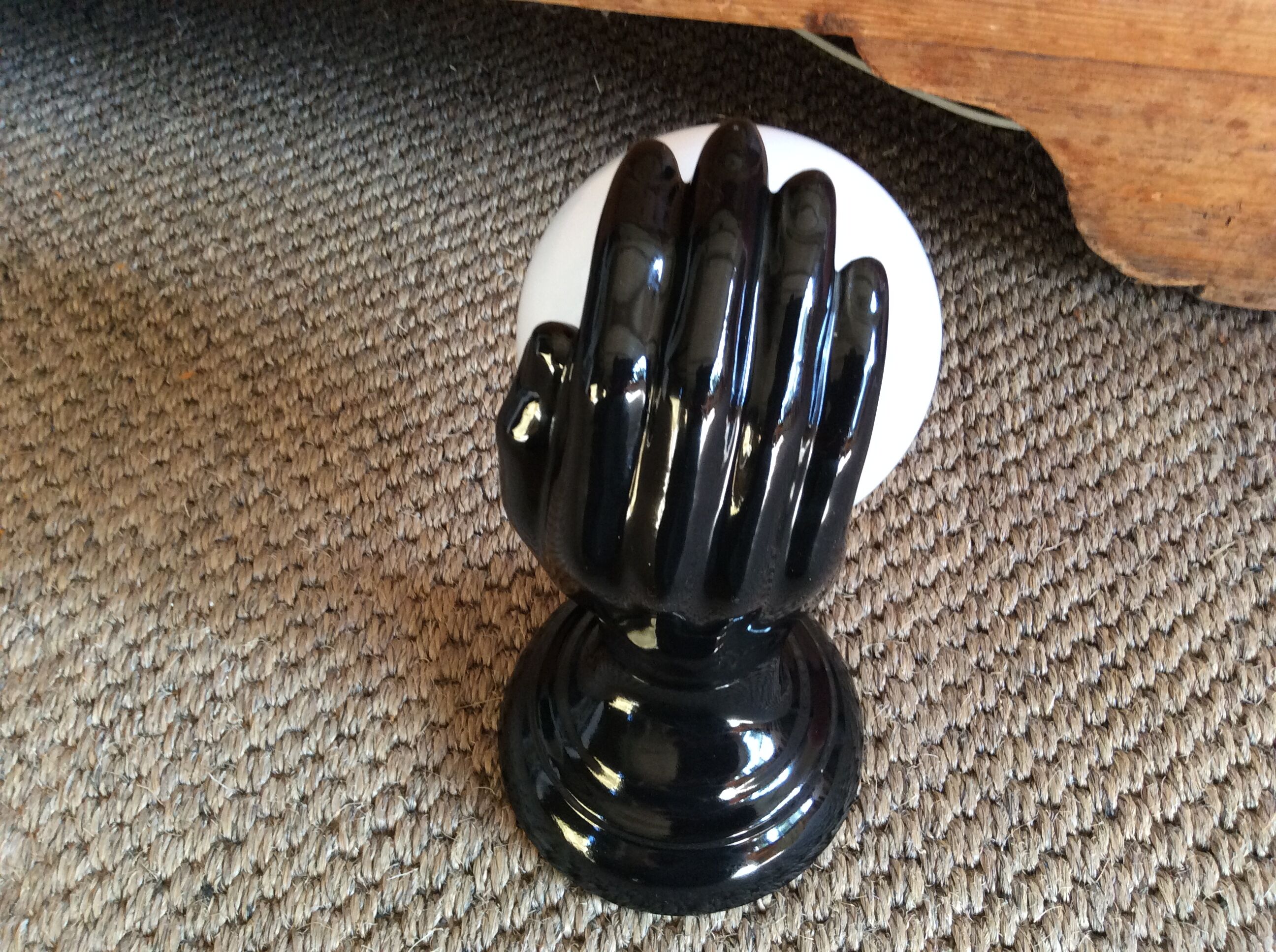 Hand wall lamp