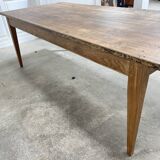 1900 oak table 216cm long