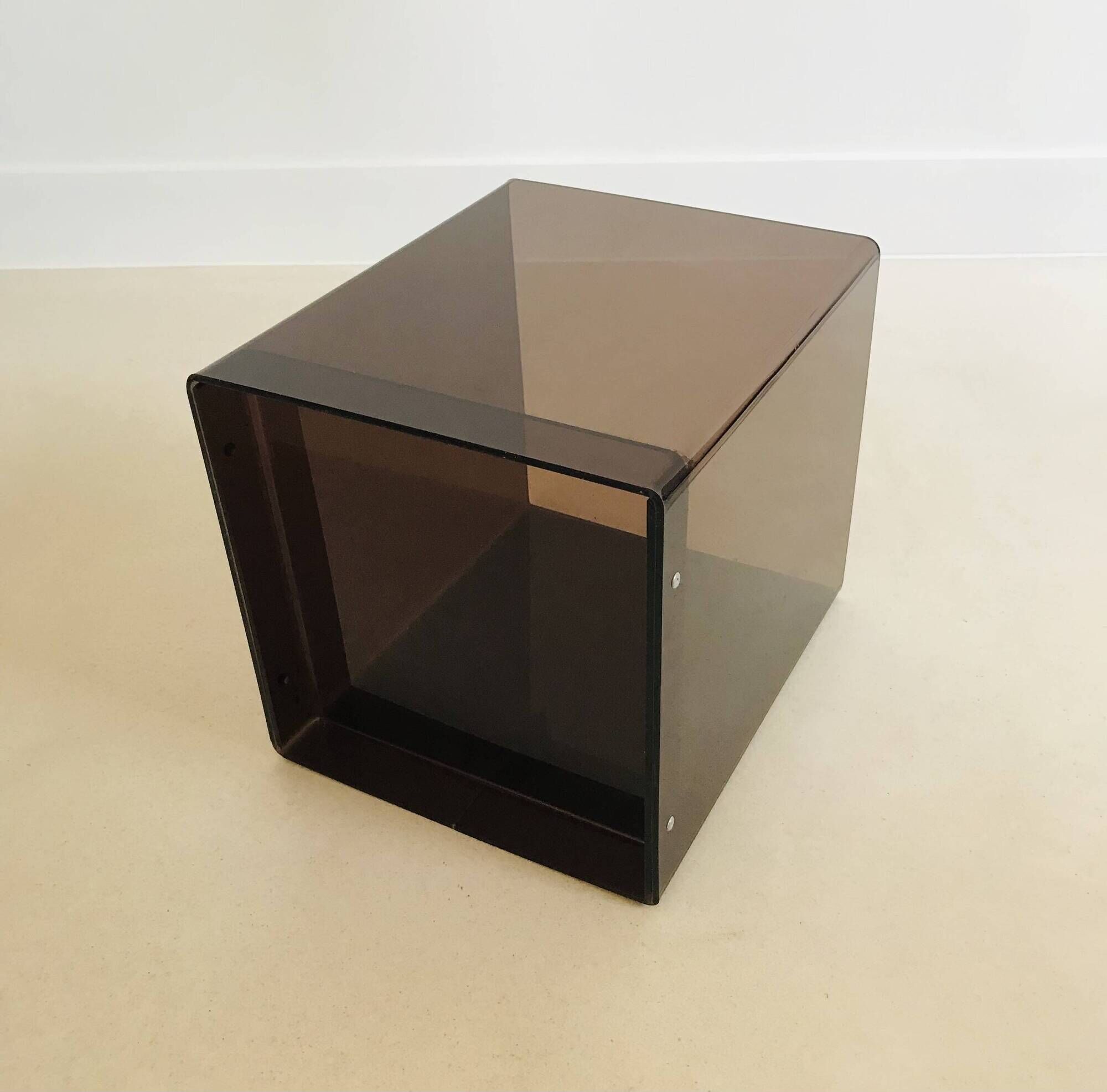 Altuglas wastepaper basket by Michel Dumas, France, 1970s