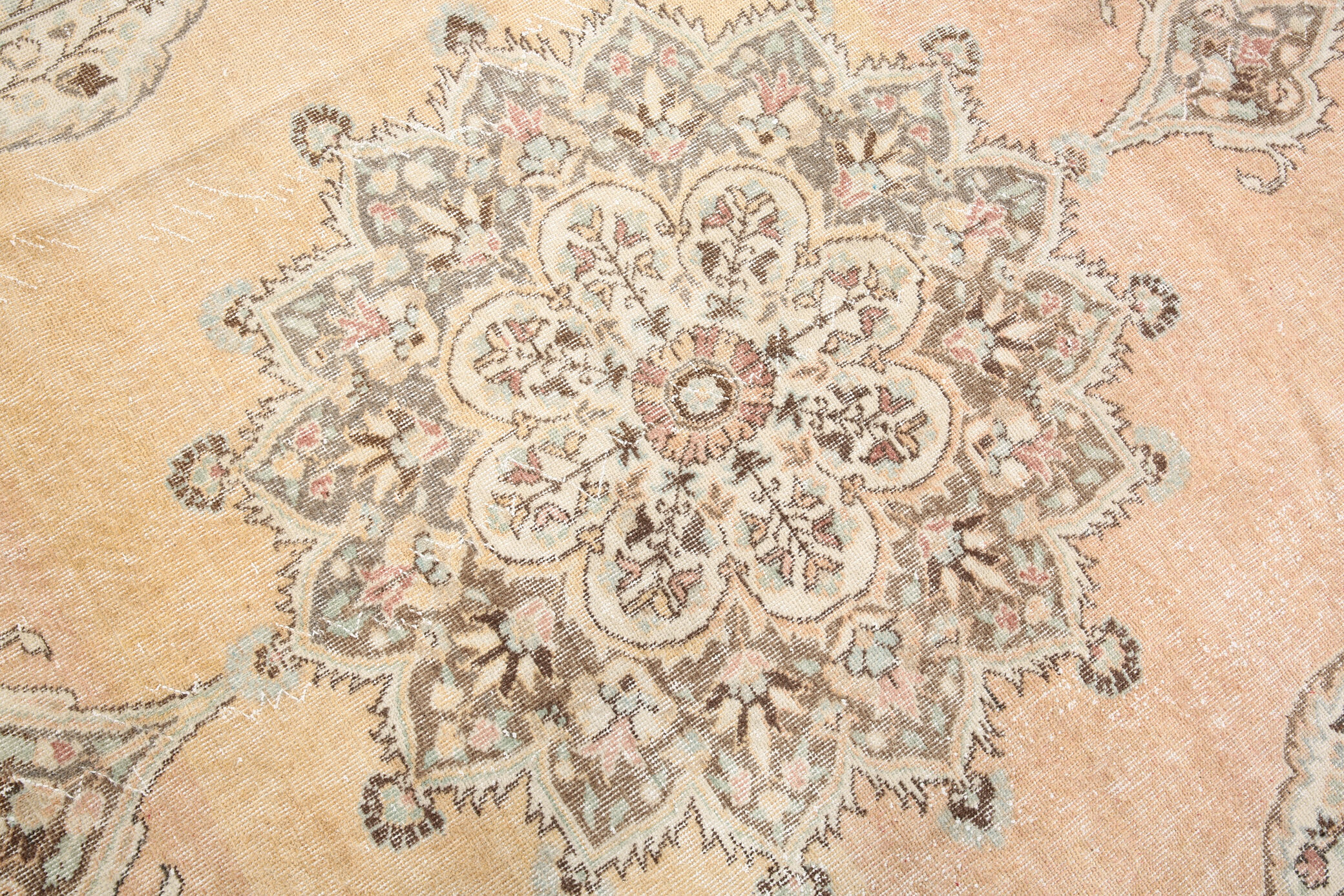 7x11 classic turkish vintage rug, vintage carpet rug 331x205cm