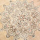 7x11 classic turkish vintage rug, vintage carpet rug 331x205cm