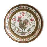 Numbered signed decoration plate