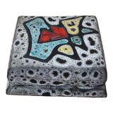 Empty pocket with lid signed Bessone (Vallauris)